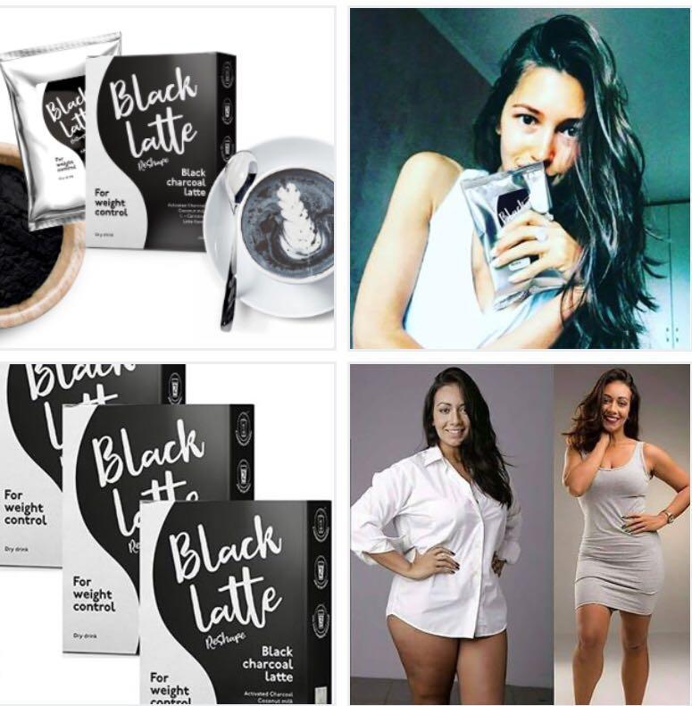 Black Latte – LATTE WITH CHARCOAL FOR SWEET LOVERS WHO DREAM TO LOSE WEIGHT